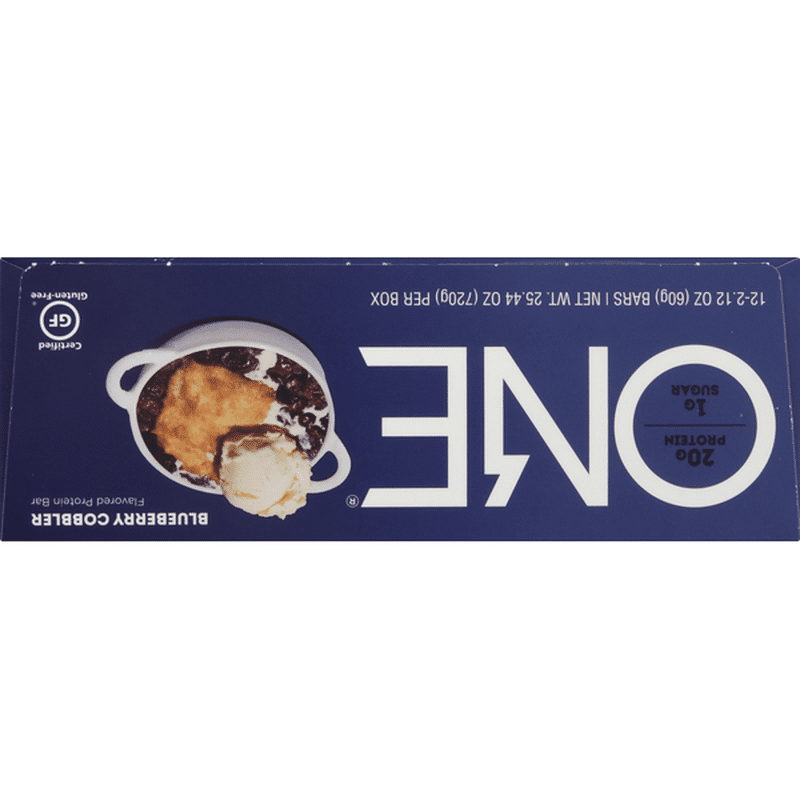 One Protein Bar Blueberry Cobbler Flavored 12 Each Instacart