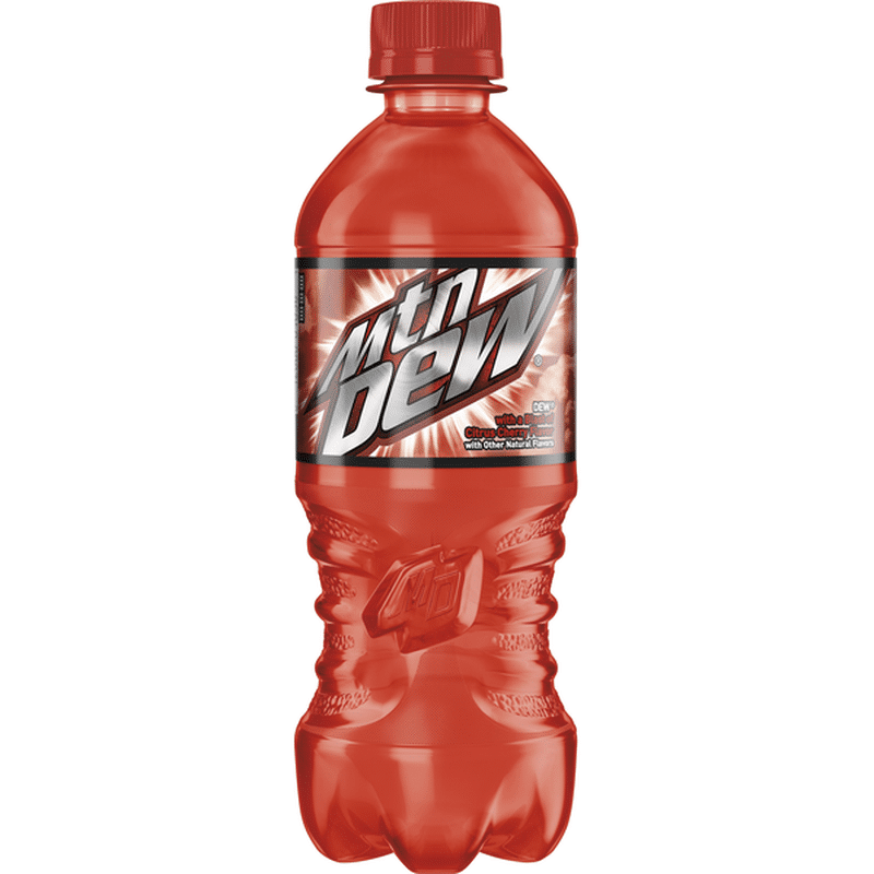 Mtn Dew Citrus Cherry Soda (20 fl oz) Instacart