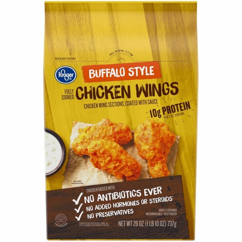 Kroger Buffalo Style Chicken Wings