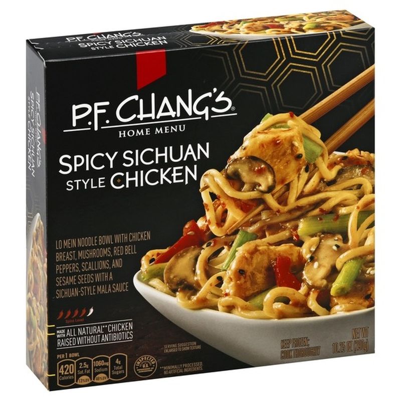P.F. Chang's Spicy Sichuan Style Chicken (10.25 oz) - Instacart