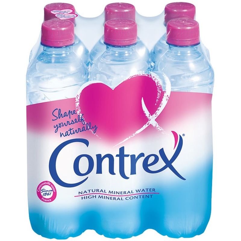 Contrex Natural Mineral Water (0.5 L) Instacart