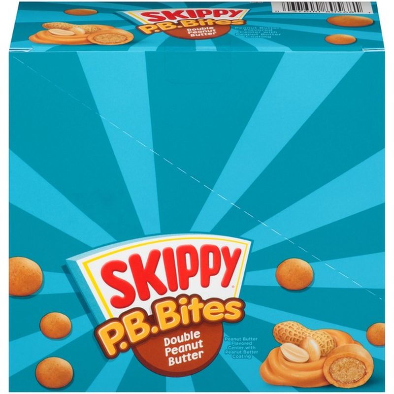 Skippy P.B. Bites Double Peanut Butter Snacks (1.5 Oz) - Instacart