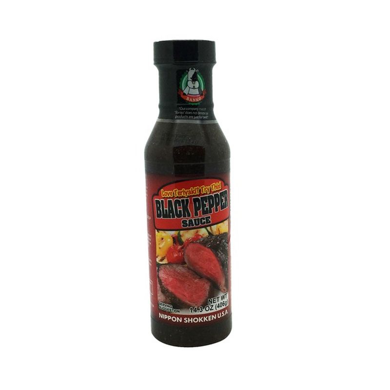 Nippon Shokken Black Pepper Sauce (14.3 oz) Instacart