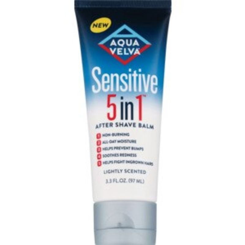 Aqua Velva Sensitive 5in1 After Shave Balm Lightly Scented (3.3 fl oz