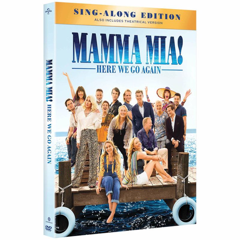 Universal Pictures Home Entertainment Mamma Mia Here We Go Again DVD