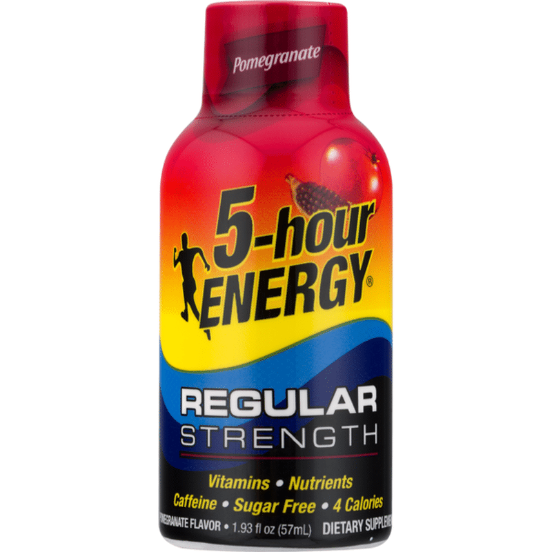 5Hour Energy Dietary Supplement Regular Strength Pomegranate (1.93 fl