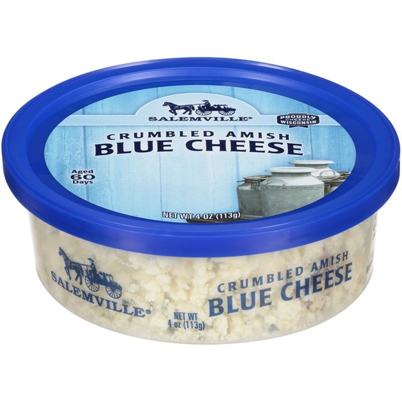 Salemville Crumbled Amish Blue Cheese (4 oz) - Instacart