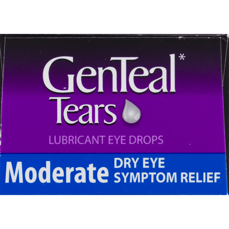 GenTeal Tears Lubricant Eye Drops Liquid Drops Moderate (0.5 fl oz