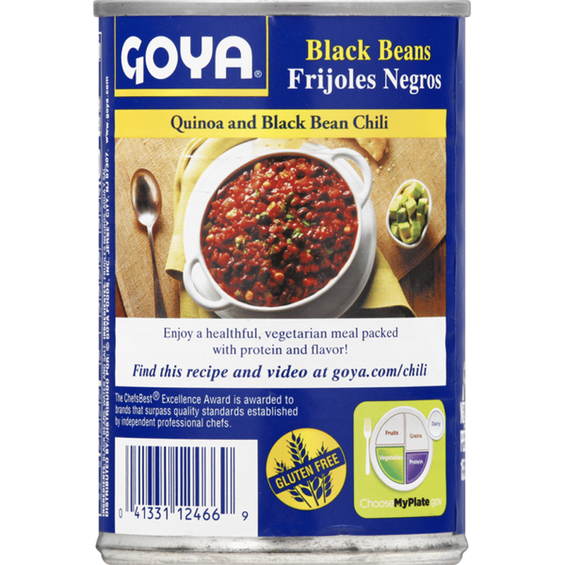 Goya Black Beans (15.5 oz) from FoodsCo Instacart