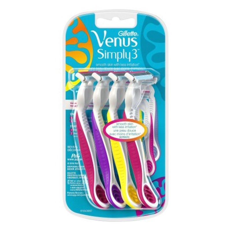 Venus Simply3 Women's Disposable Razors