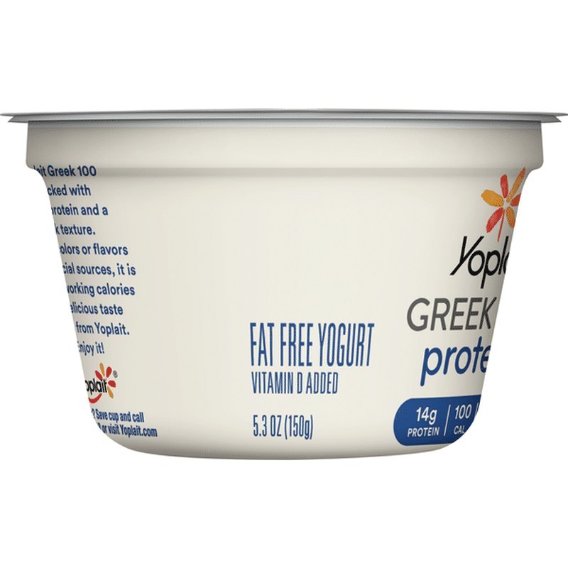 Yoplait Yogurt, Fat Free, Mixed Berry, Greek 100 Protein (5.3 oz) Instacart