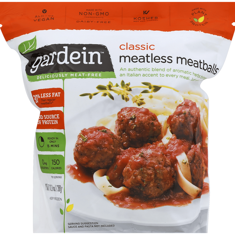 Gardein Classic Meatless Meatballs (12.7 oz) Instacart