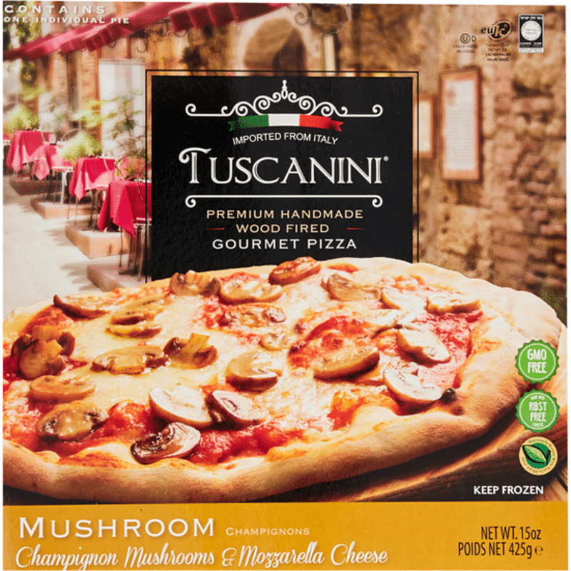 tuscanini gourmet pizza mushroom 15 oz from real canadian superstore instacart tuscanini gourmet pizza mushroom 15 oz