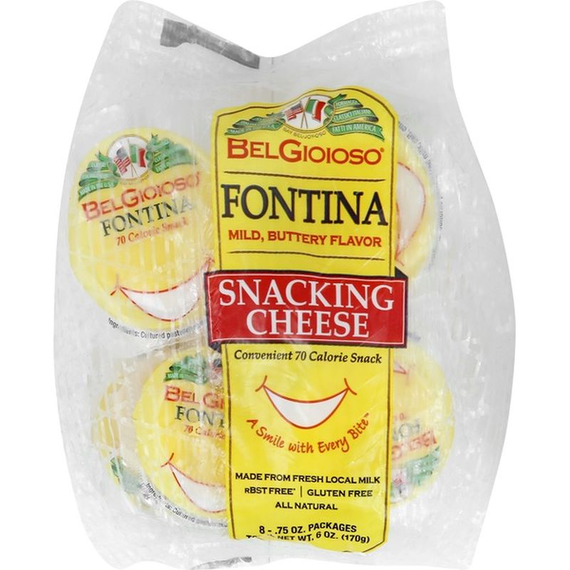 BelGioioso Snacking Cheese, Fontina (8 Each) From Safeway - Instacart