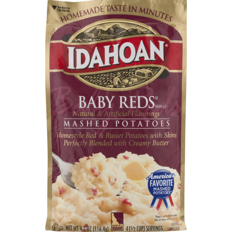 Idahoan Baby Reds Mashed (4.1 Oz) - Instacart