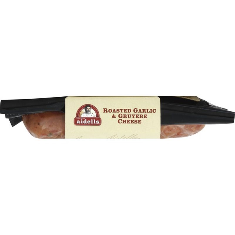 Aidells Smoked Chicken Sausage, Roasted Garlic & Gruyere (12 oz) from
