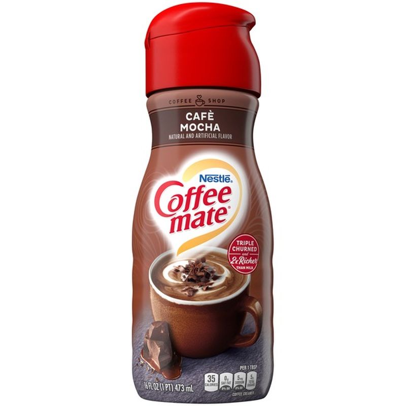 Nestlé Coffee Mate Cafe Mocha Liquid Coffee Creamer (16 fl ...