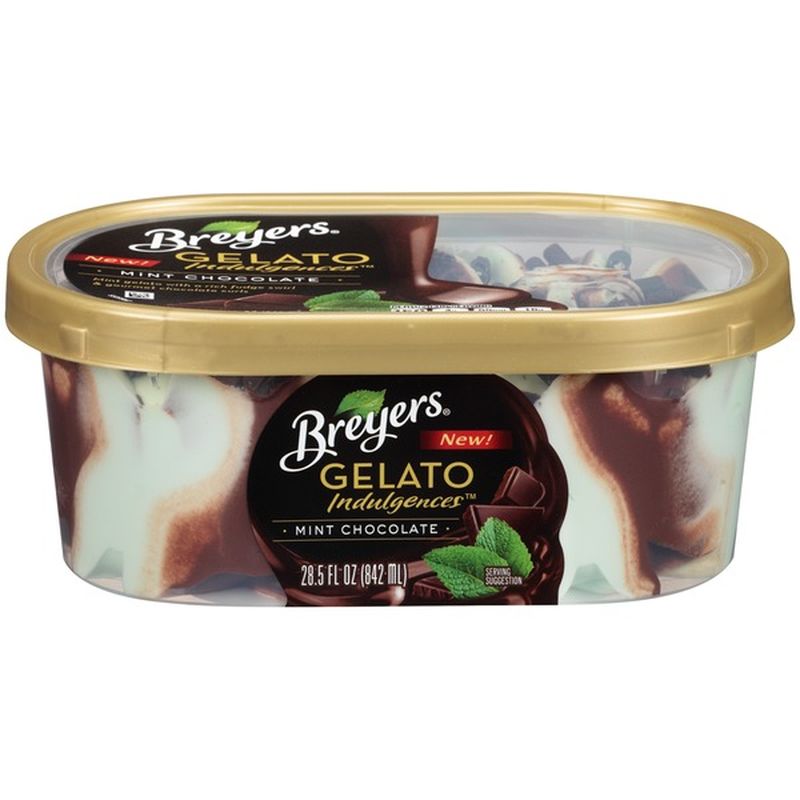 Breyers Indulgences Mint Chocolate Gelato (28.5 oz) Instacart