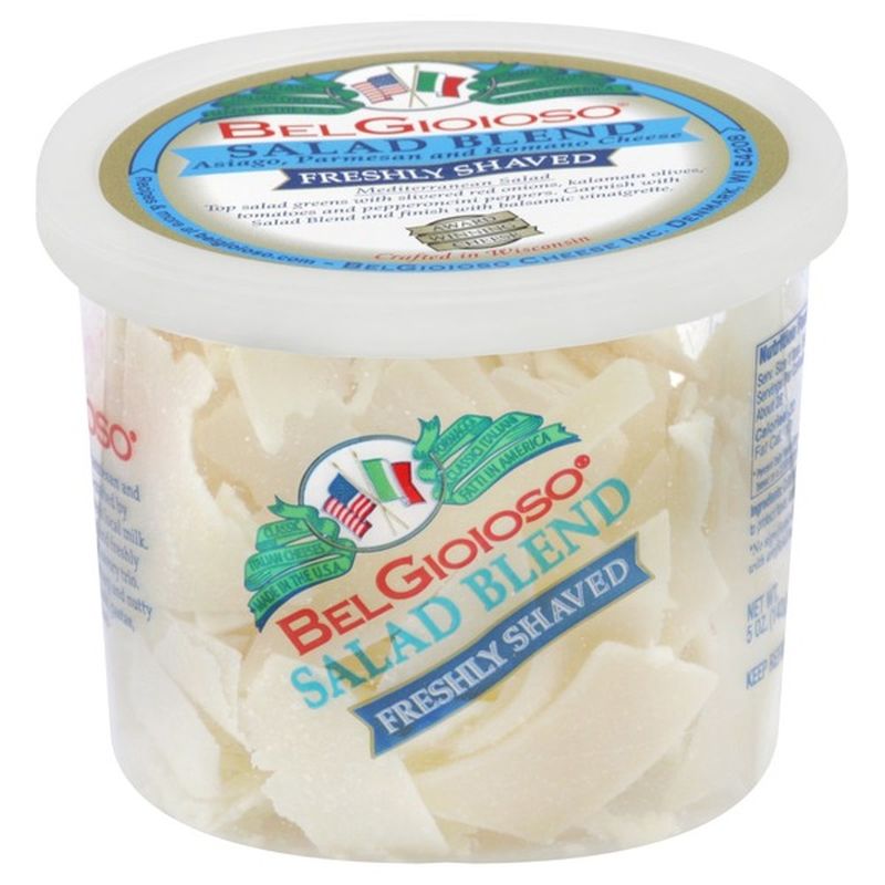 BelGioioso Freshly Shaved Cheese, Salad Blend (5 oz) from Gelson's