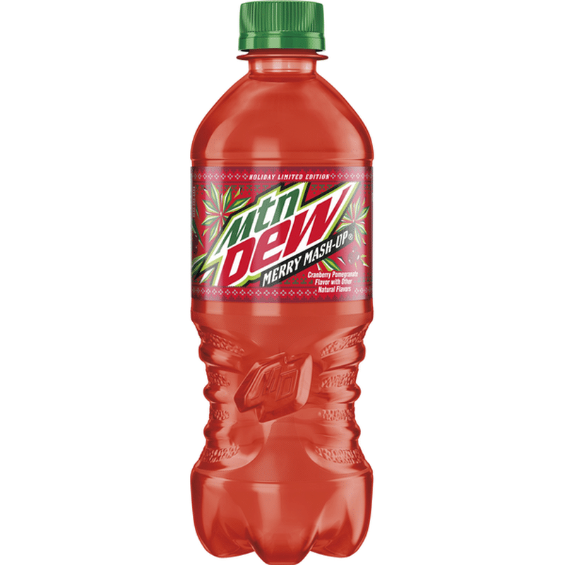 Mtn Dew Cranberry Pomegranate Soda (20 fl oz) - Instacart