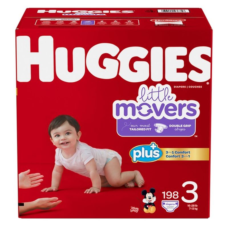 huggies plus diapers