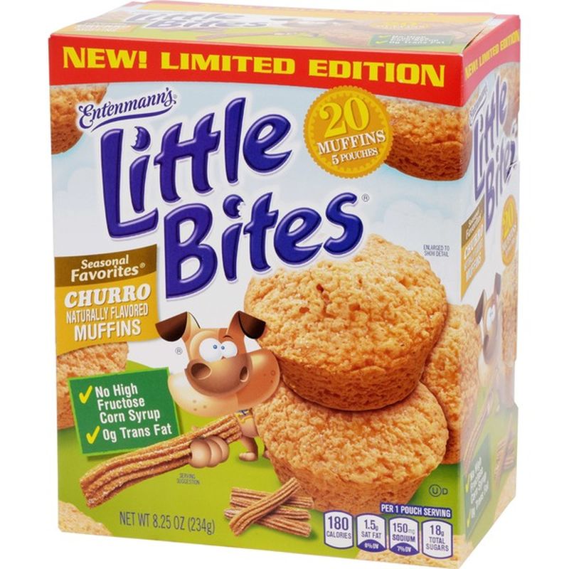 Entenmann S Little Bites Limited Edition Churro Mini Muffins 8 3 Oz Instacart