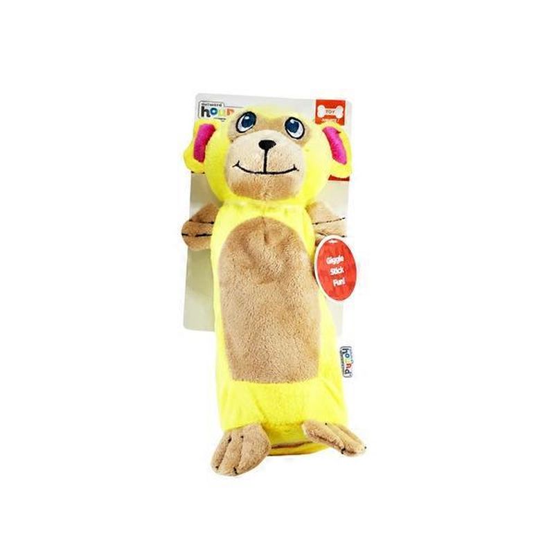 yellow stuffed monkey