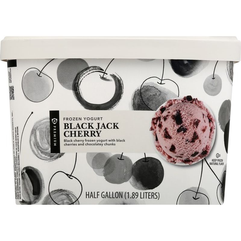 Publix Premium Frozen Yogurt, Black Jack Cherry (0.5 gal) from Publix Instacart