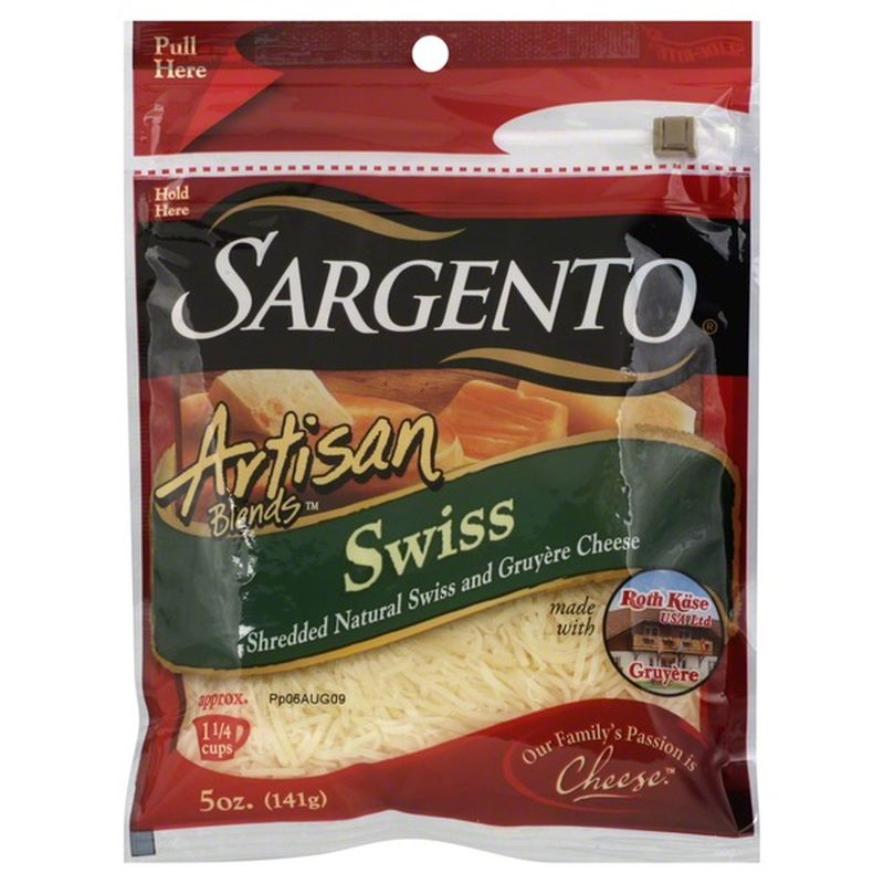 Sargento® Artisan Blends Swiss Shredded Cheese
