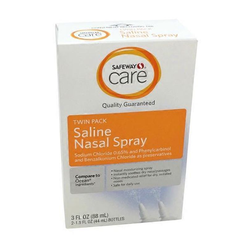 benzalkonium chloride nose spray