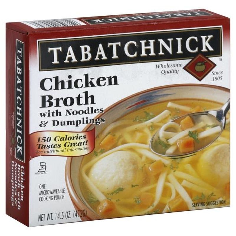 Tabatchnick Chicken Broth with Noodles & Dumplings (14.5 oz) from Publix Instacart