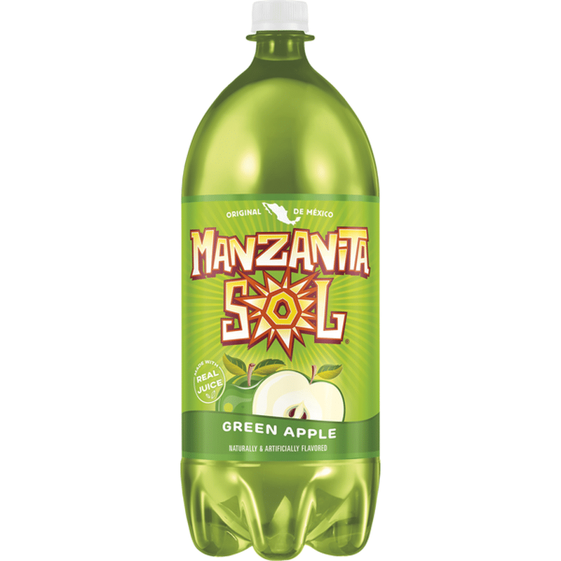 Manzanita Sol Green Apple Soda (2 L) - Instacart