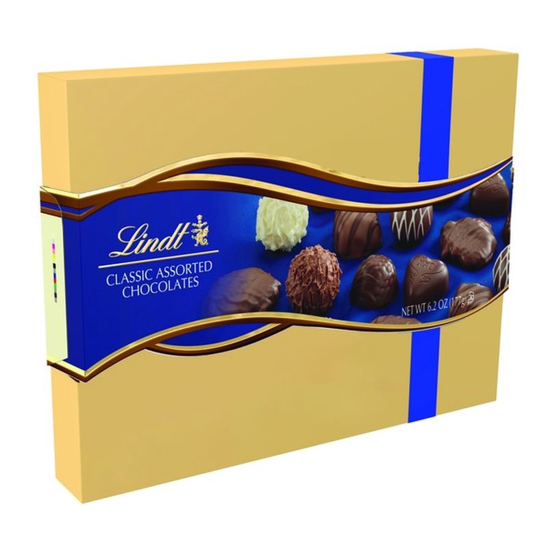 Lindt Classic Assorted Chocolate Gift Box (6.1 oz) Instacart