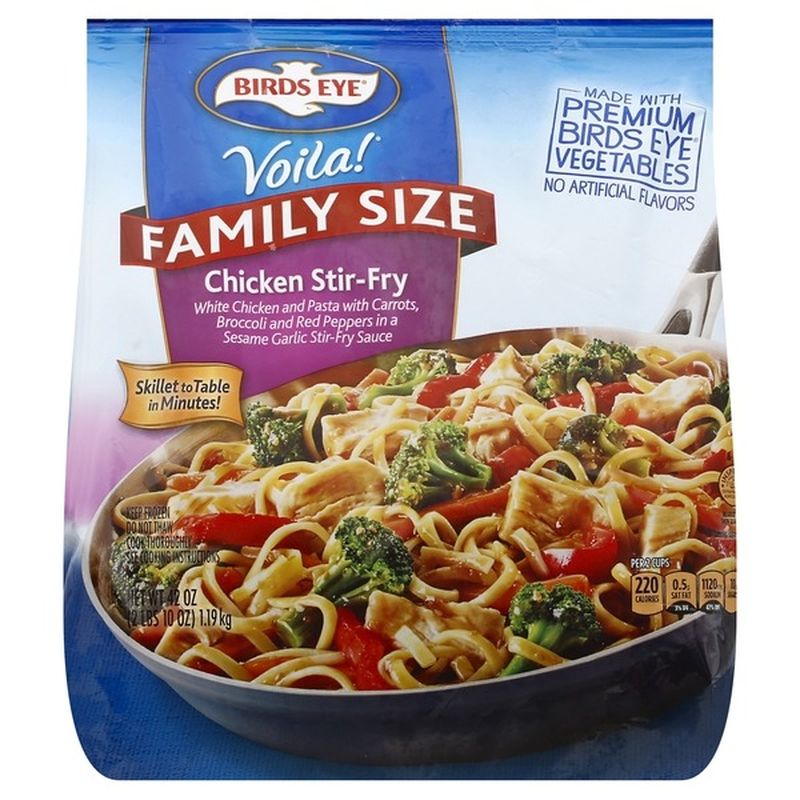 Birds Eye Chicken Stir-Fry, Family Size (42 oz) - Instacart