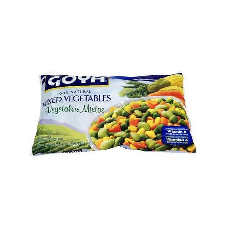 Goya 100 Natural Mixed Vegetables (32 oz) from HEB Instacart