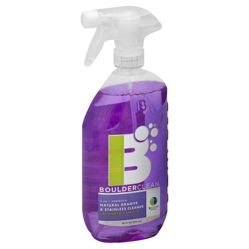 Boulder Clean Cleaner, Natural Granite & Stainless, 3 In 1 Formula ...