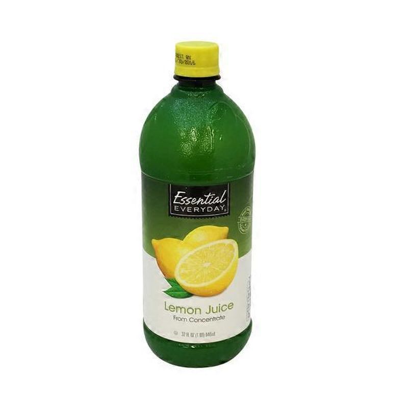 Essential Everyday Lemon Juice From Concentrate (32 oz) Instacart