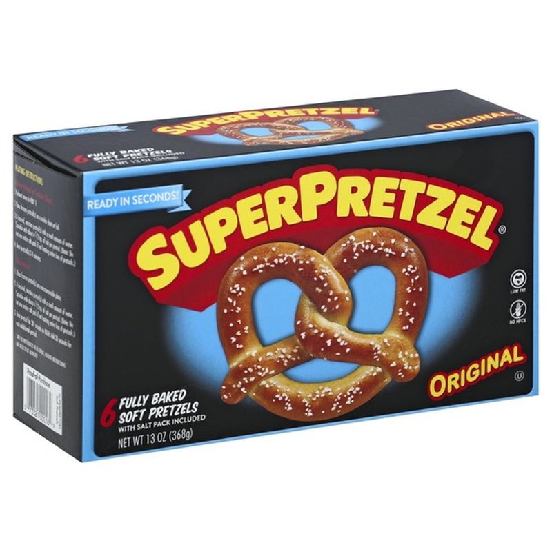 Superpretzel Pretzels Soft Fully Baked Original 6 Ct Instacart 5520