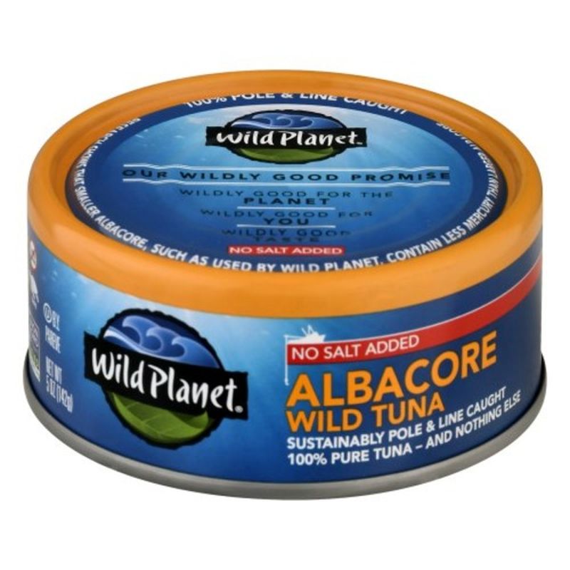 Wild Wild Tuna, No Salt Added, Albacore (5 oz) from Wegmans