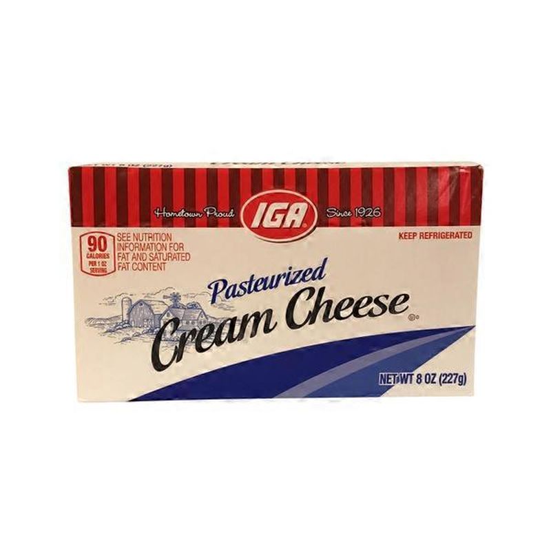 IGA Cream Cheese (8 oz) Delivery or Pickup Near Me Instacart