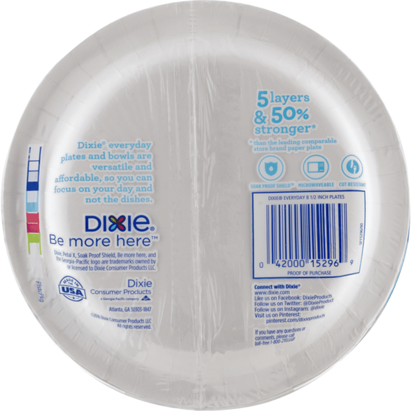 Dixie Everyday Paper Plates (85 ct) from Kroger Instacart