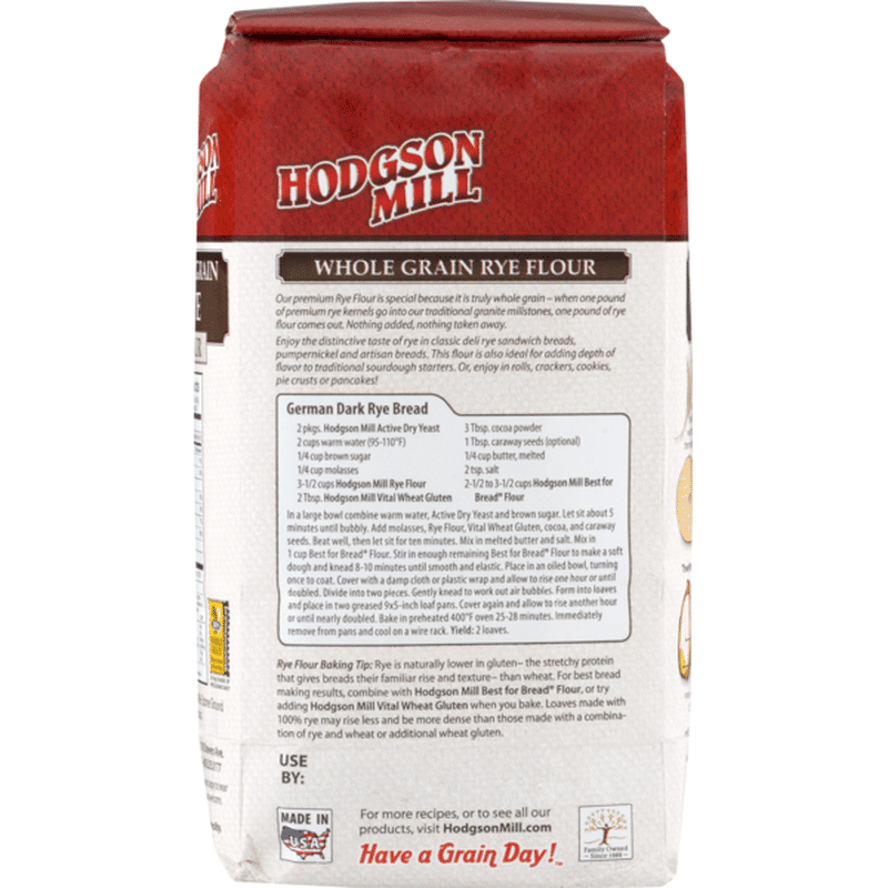 Hodgson Mill Whole Grain Rye Flour (2 lb) from King Soopers Instacart