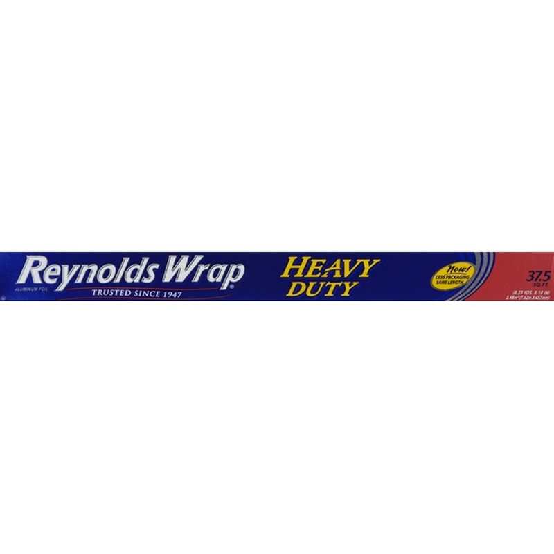 Reynolds Aluminum Foil, Heavy Duty, 37.5 Square Feet (37.5 sq ft) from