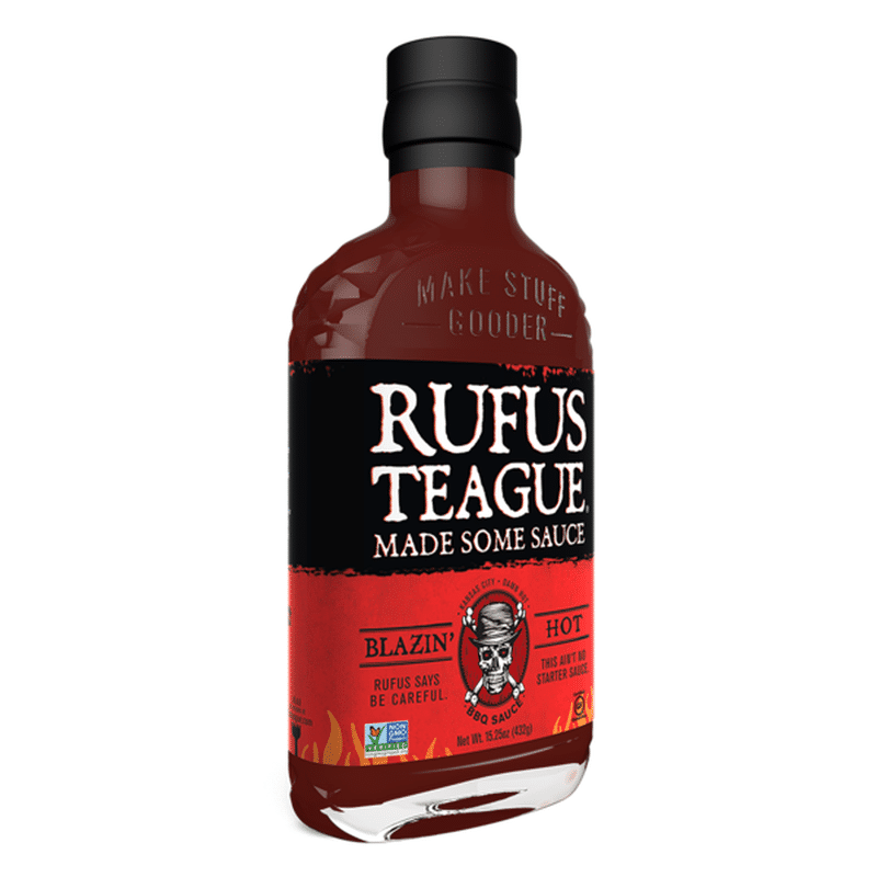 Rufus Teague Blazin' Hot BBQ Sauce (15.25 oz) Instacart