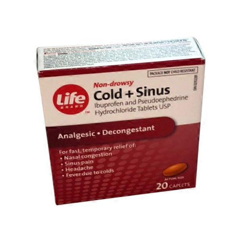 Life Brand Cold & Sinus Relief (each) Instacart