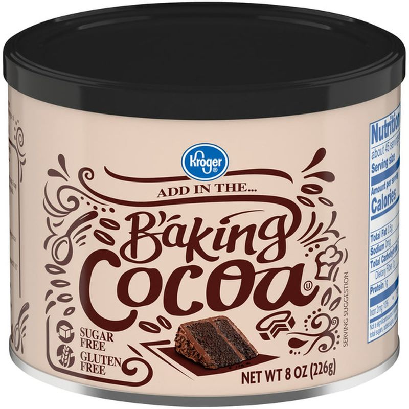 Kroger Sugar Free Baking Cocoa