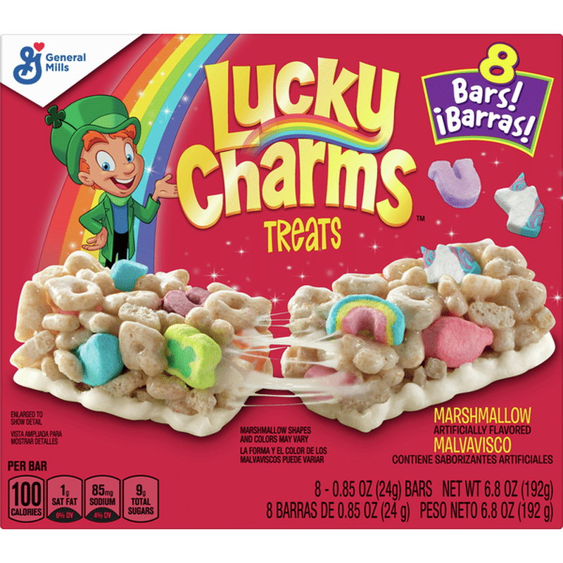 Lucky Charms Treats, Marshmallow (8 each) Instacart