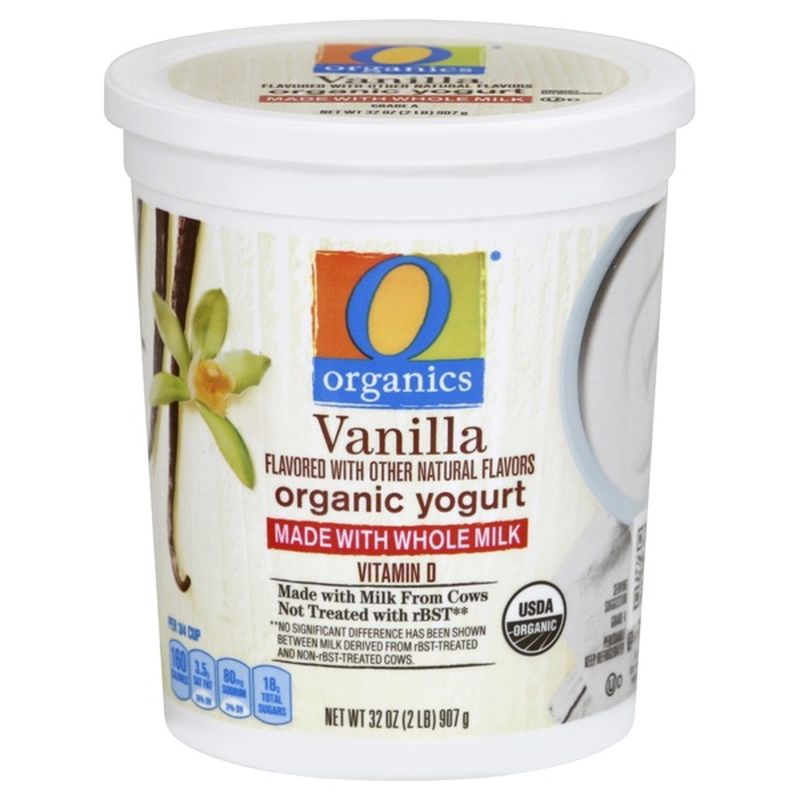 O Organics Vanilla Organic Yogurt (32 oz) from Safeway Instacart