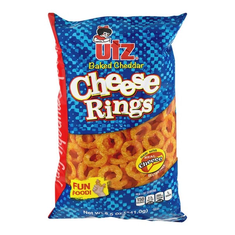 Utz Baked Cheddar Cheese Rings (8.5 oz) Instacart