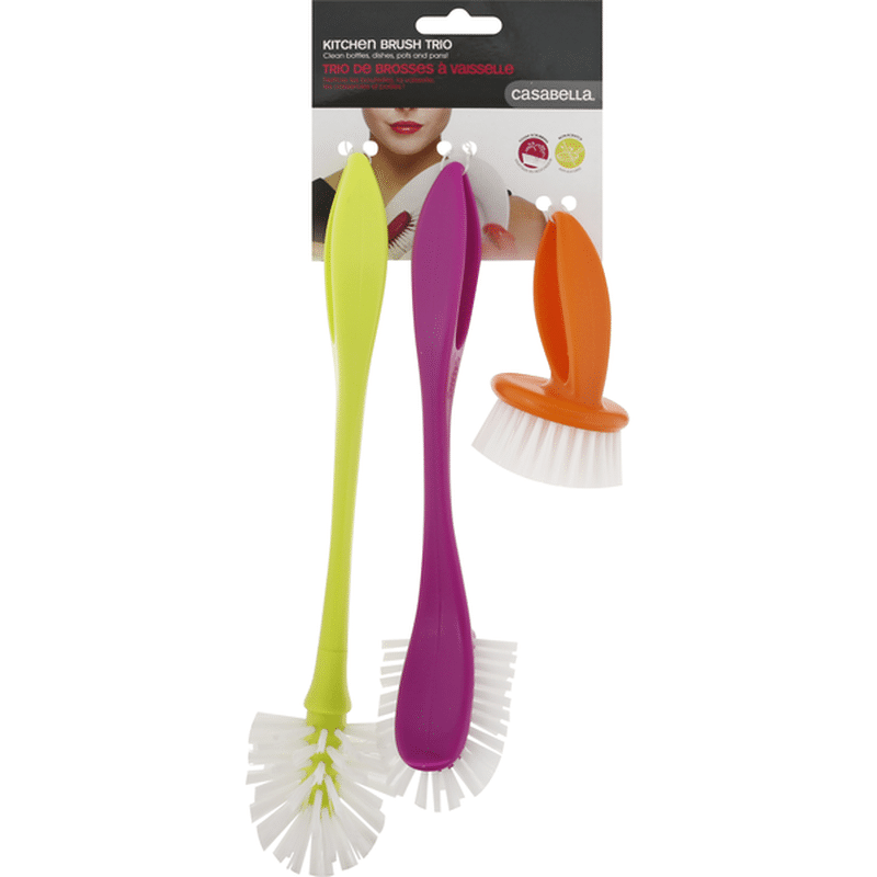 Casabella Kitchen Brush Trio (3 each) Instacart